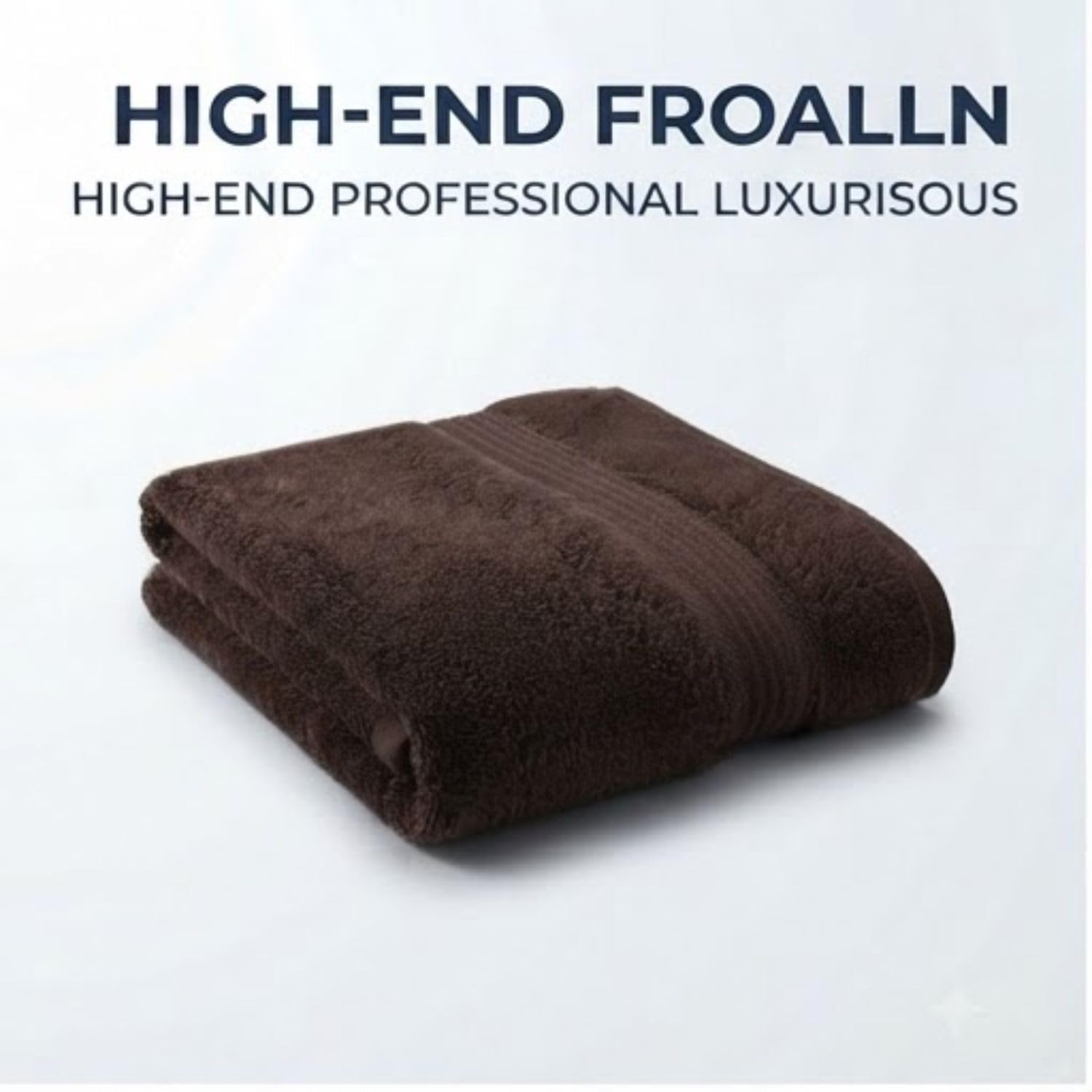 LINORA 2-Pack Cotton Bath Towels - Soft & Absorbent -7