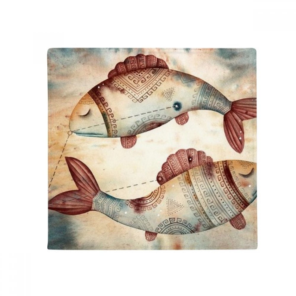 Tapis de sol zodiaque Mars Poissons constellation pour porte d'entrée