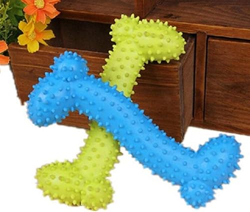 Miniatura 2 de Juguetes masticables para mascotas, resistentes a la mordedura de hueso, perro, cachorro, espina molar, juguete masticable para entrenamiento de