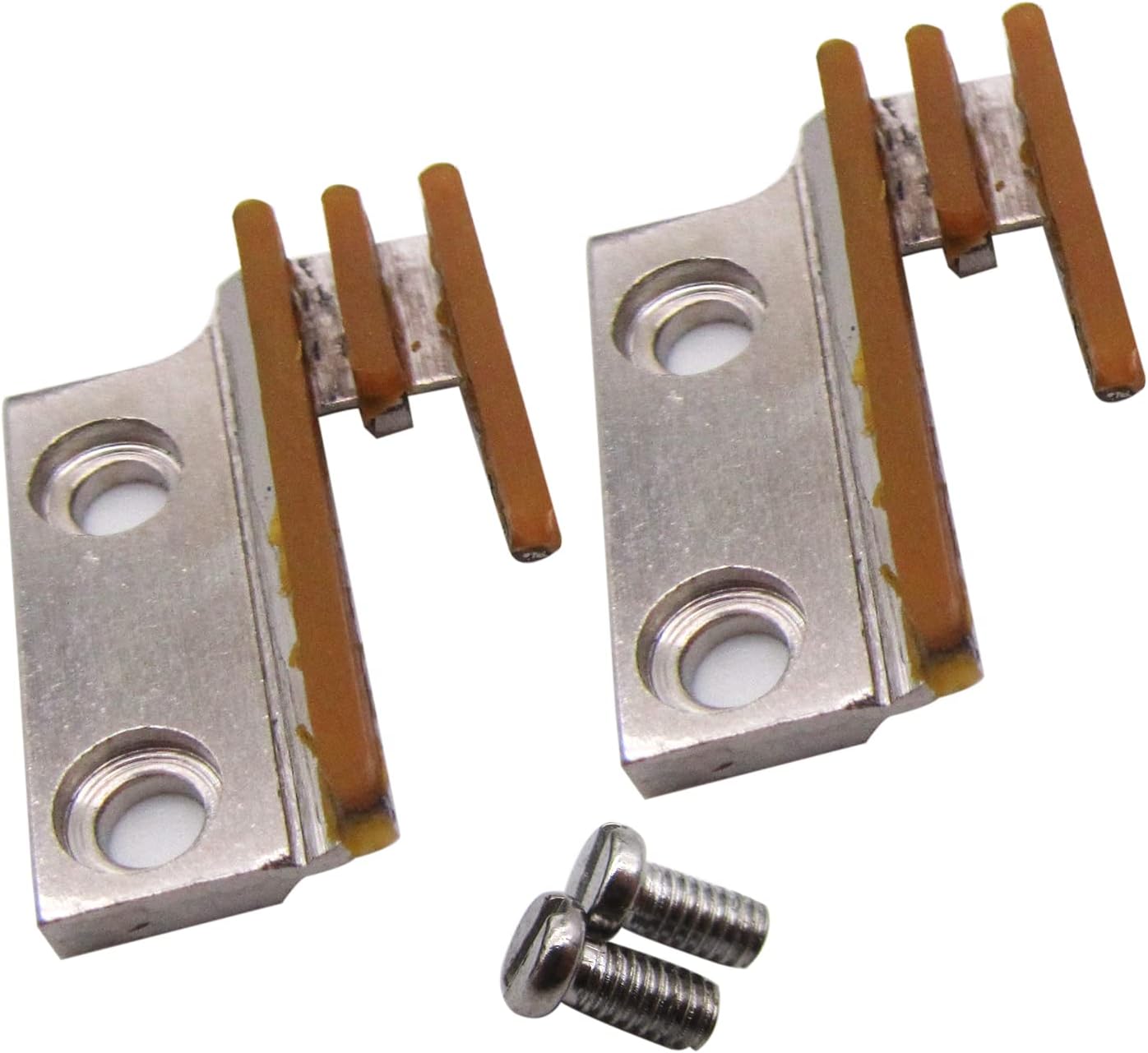 CKPSMS Brand -2PCS Rubber Smooth Feed Dog and Screw Compatible with/Replacement for JUKI Brand DDL-227 DDL-555 CONSEW Brand 30 217 Brother Brand DB2-B745 (12481R)