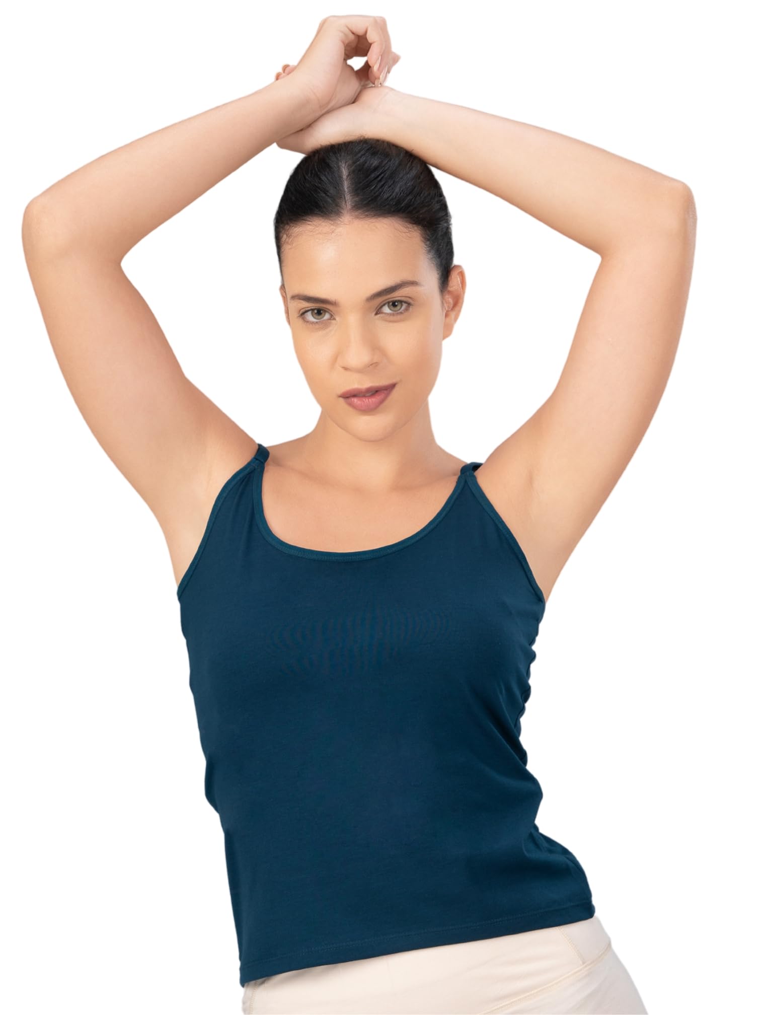 lovable Women Solid Polycotton Regular fit Camisole - CAM-01-picture-26