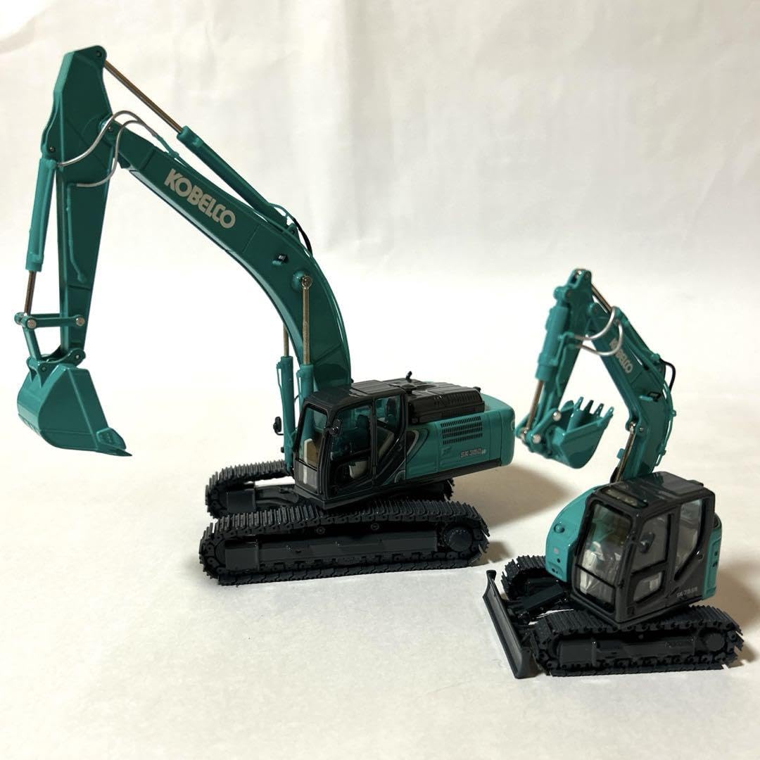 Amazon.co.jp: KOBELCO SK350 SK75 2台セット 1/50 : おもちゃ