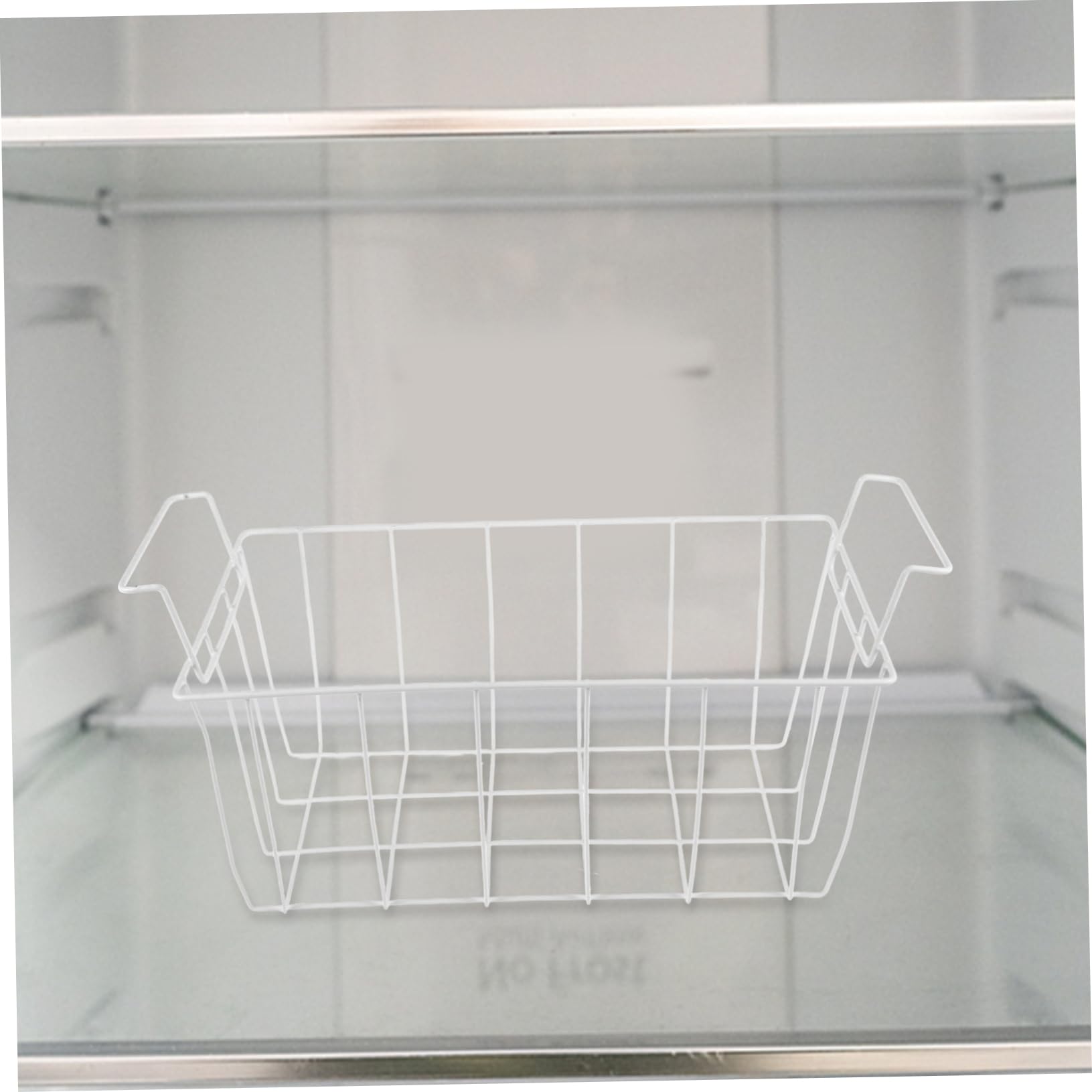 Cesta de Color Acero Congelador para Colgante Horizontal Blanco