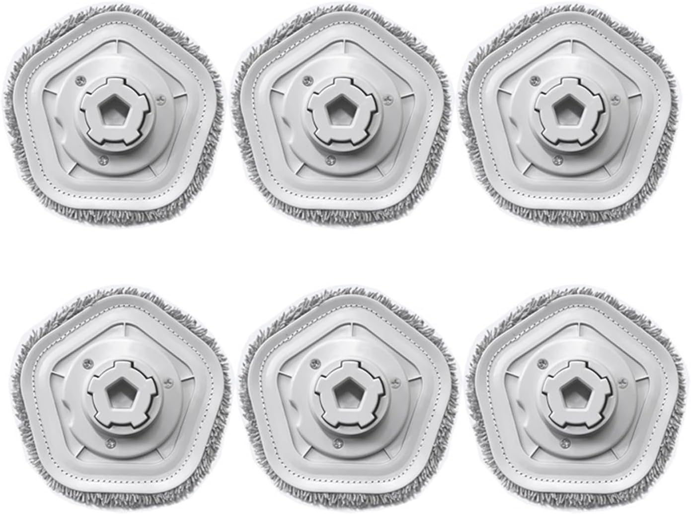Accessories Self-Cleaning Mop Cloth Replacement Parts,Compatible for Dreame Bot W10 / W10 Pro,Robot Vacuum Cleaner Accessories(8 Pcs)