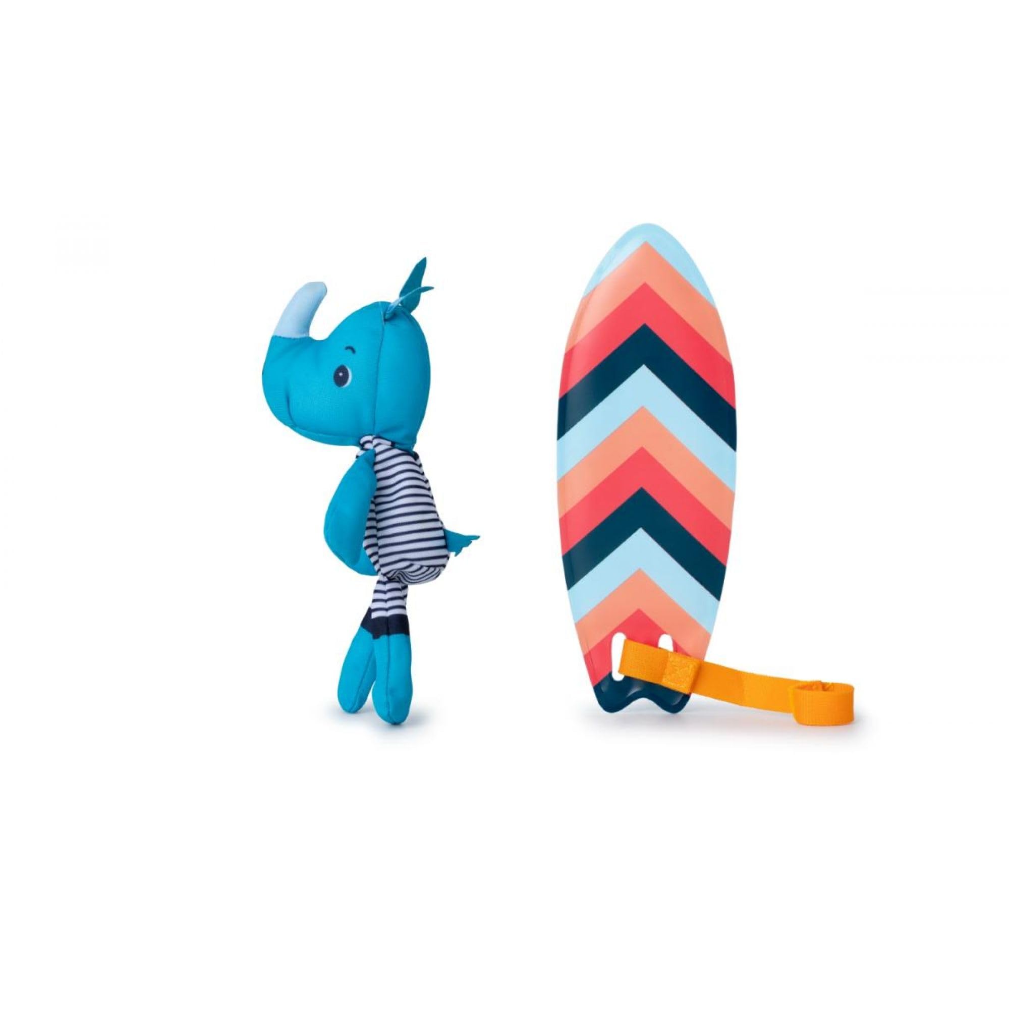 LILLIPUTIENS, Magic Surfer Marius, Interactive bath toy with color-changing effects, Drawings appear in water - Image 4