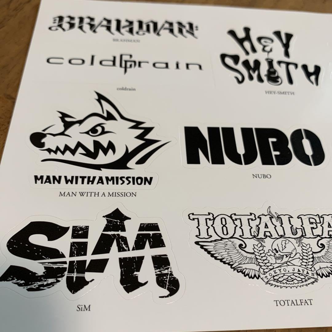 Amazon.co.jp: BRAHMAN SiM バンド ステッカー : おもちゃ