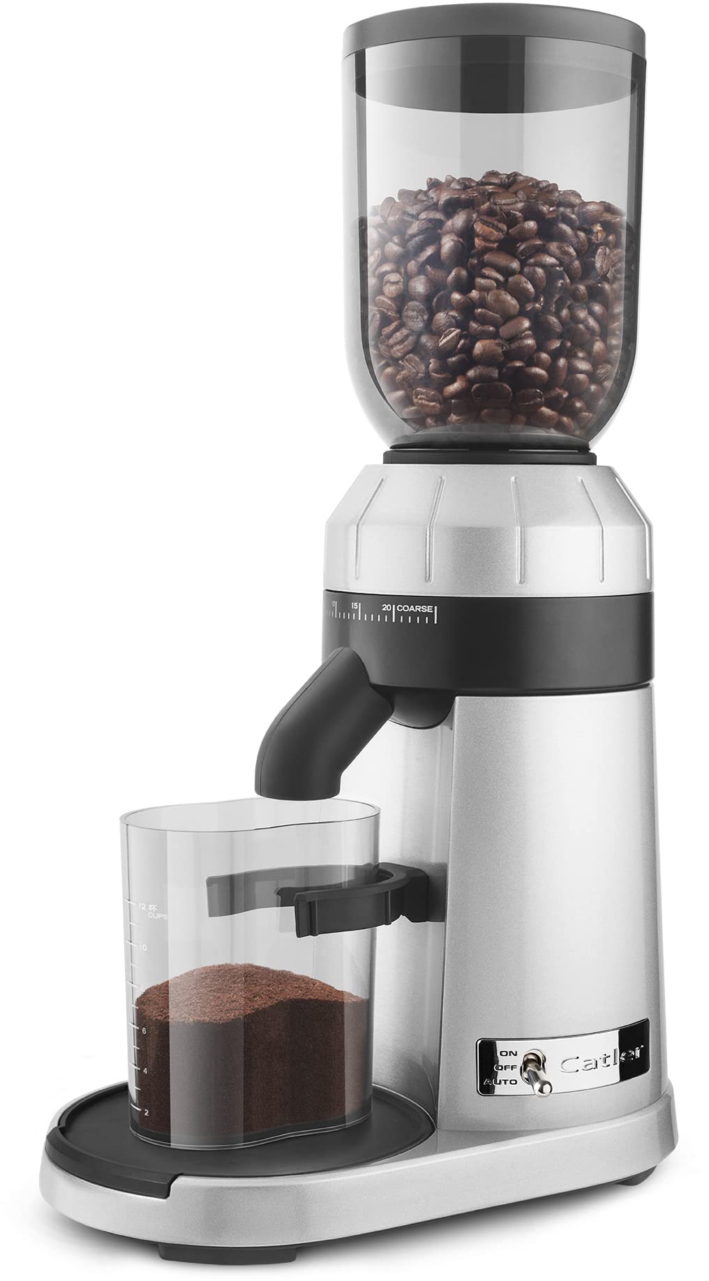 Moulin à café Catler CG 8011 structure robuste en acier et mécanisme de broyage précis