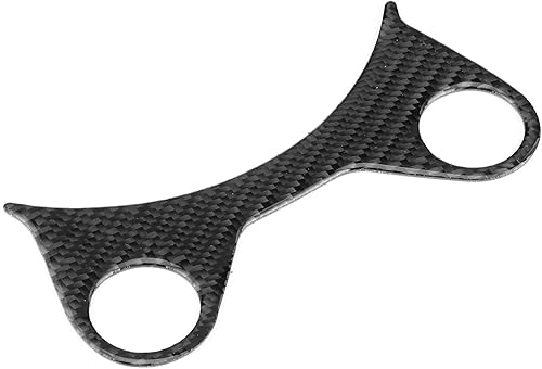 Miniatura 8 de ARAMOX Cubierta del panel de la palanca de cambios, cubierta del panel de la palanca de cambios de fibra de carbono, decoración interior del