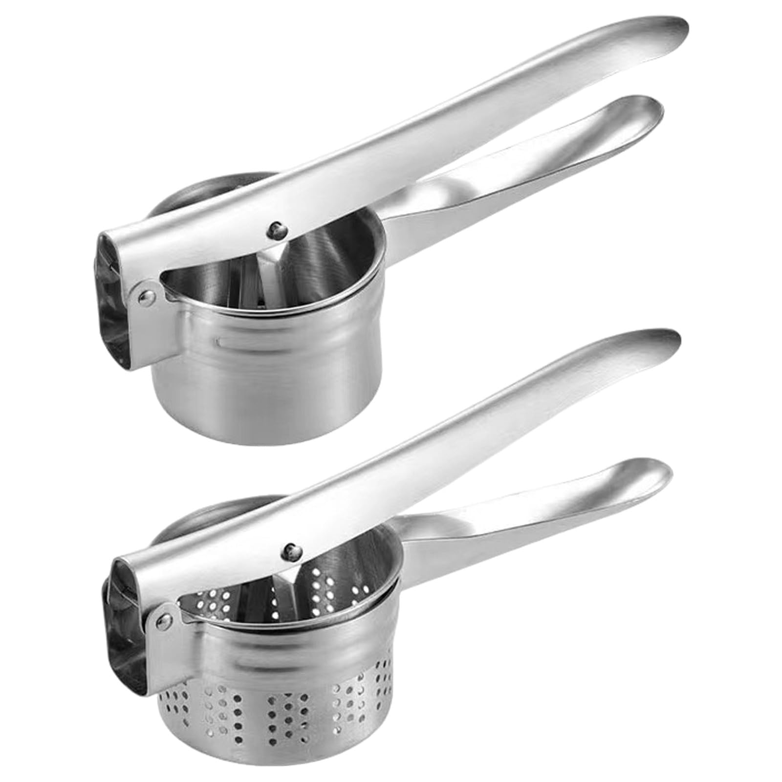 2 Piezas de machacador de Patatas Manual, prensador de Verduras para