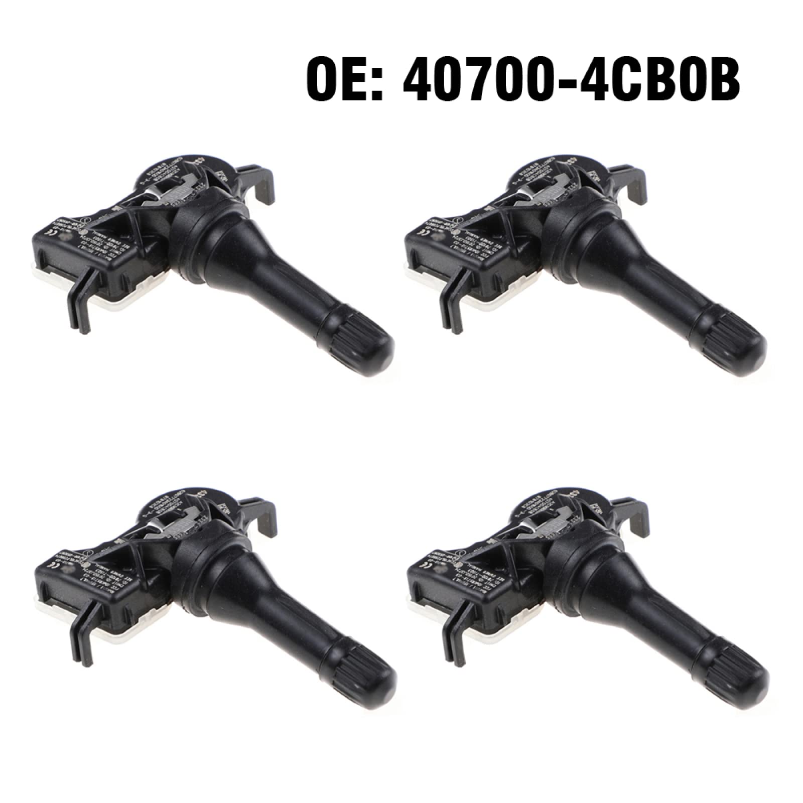 4 szt. Czujnik ciśnienia w oponach samochodowych TPMS dla Nissan dla Altima dla Teana 2018-2023 samochód TPMS 407004Cb0B