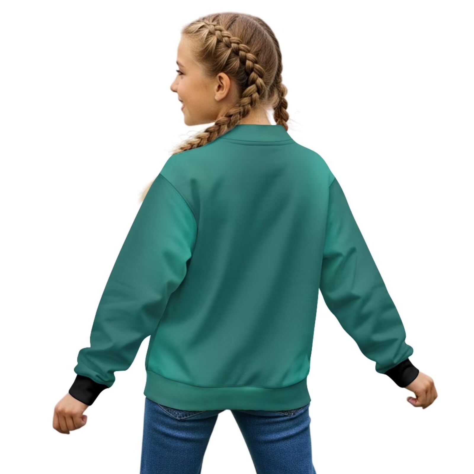 chaqlin Linda camiseta de béisbol de pollo perezoso de manga larga para niñas de 7 a 8 años, suéter divertido para jóvenes, camiseta de béisbol deportiva con bolsillo