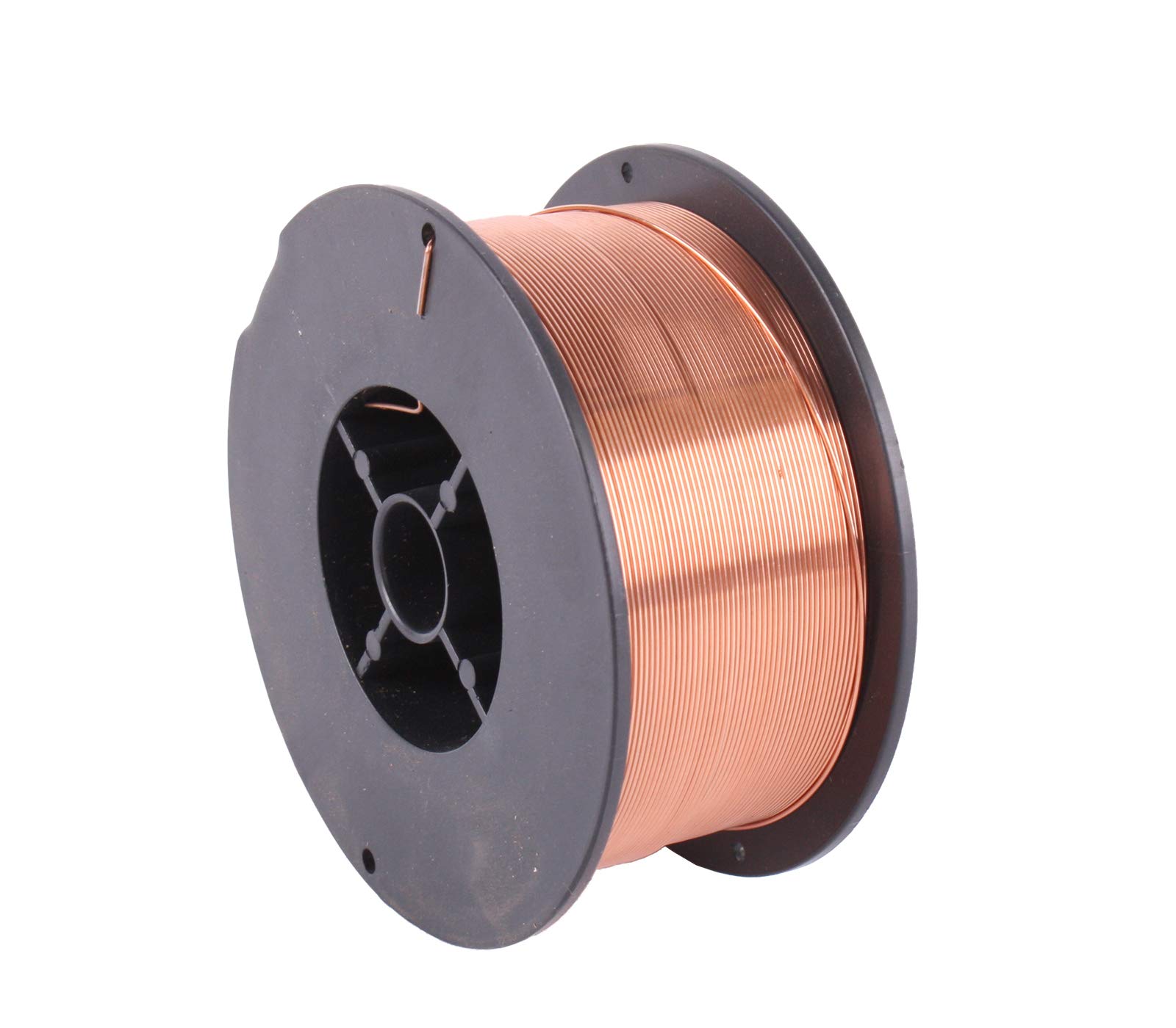 WELDINGER MAG-Universalschweißdraht SG2 TI für KFZ verkupfert 0,6 mm (1 kg 100er Drahtrolle Kleinrolle)