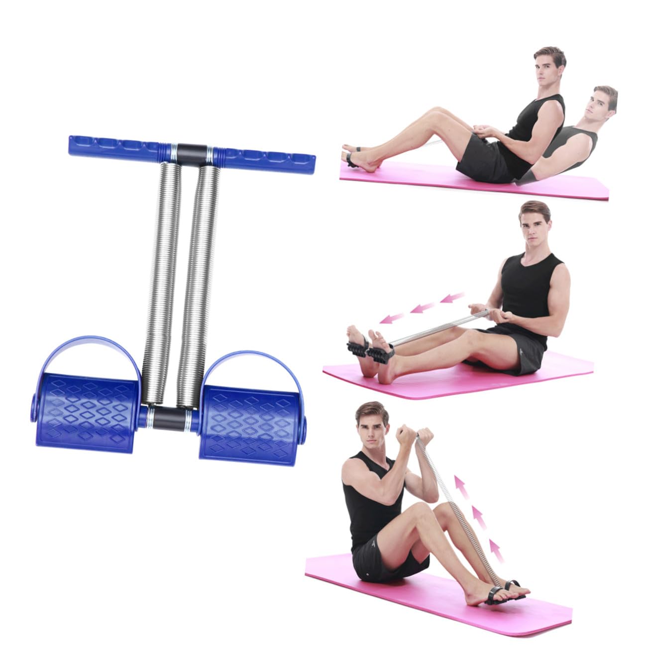 Kisangel Tensionatore Per Pedale Attrezzatura Da Palestra Per Trazioni Attrezzatura Per L'Allenamento Delle Gambe Attrezzo Per Esercizi Per Le Gambe Attrezzo Per Esercizi Con