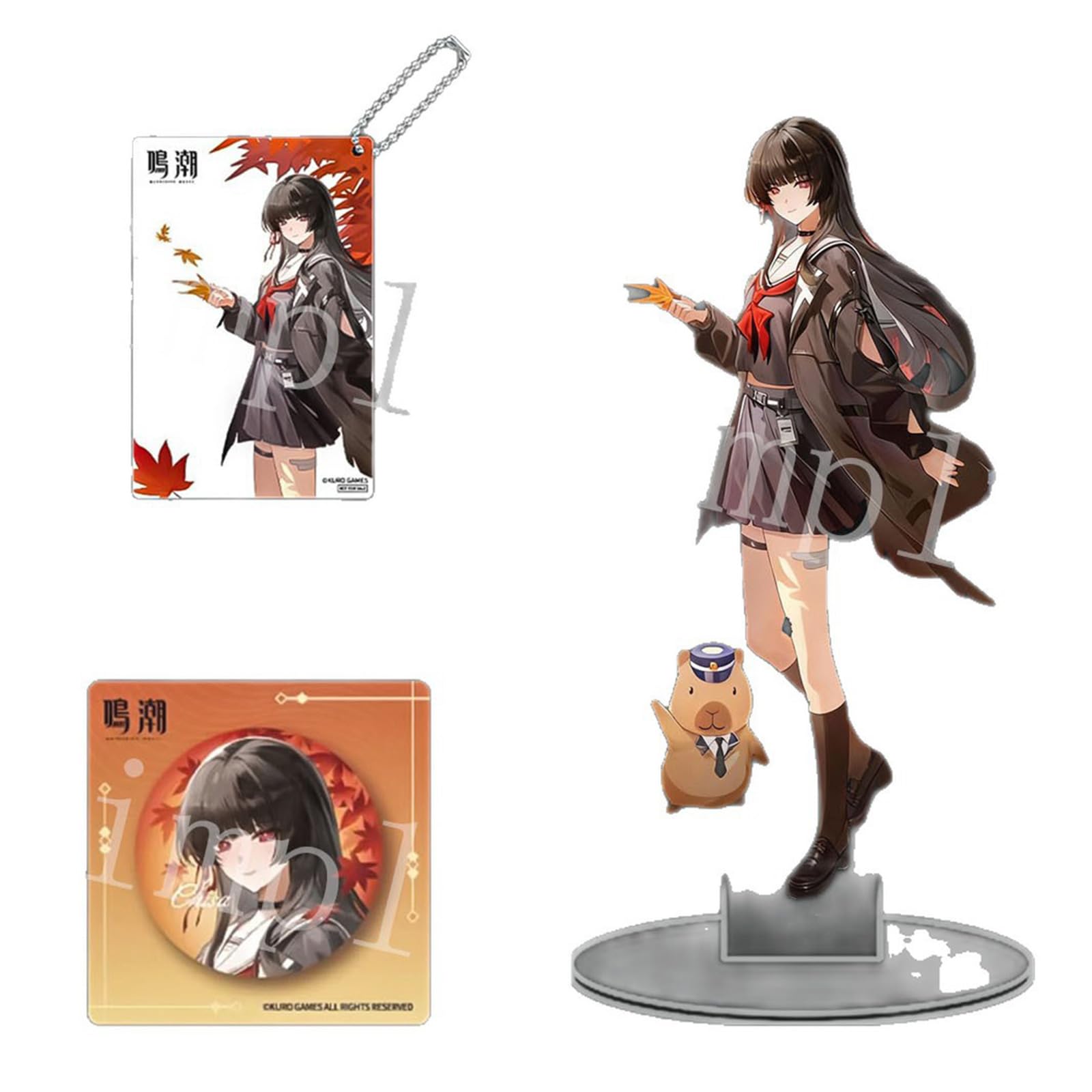 Amazon.co.jp: 鳴潮 千咲 アクリルスタンド カード キーホルダー 缶