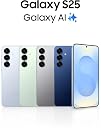 Samsung Galaxy S25 5G (Silver Shadow, 12GB RAM, 128GB Storage) | Snapdragon 8 Elite for Galaxy Processor | 50MP Triple Camera | 6.2-inch Dynamic AMOLED 2X Display | 4000mAh Battery | 5G Smartphone gallery image