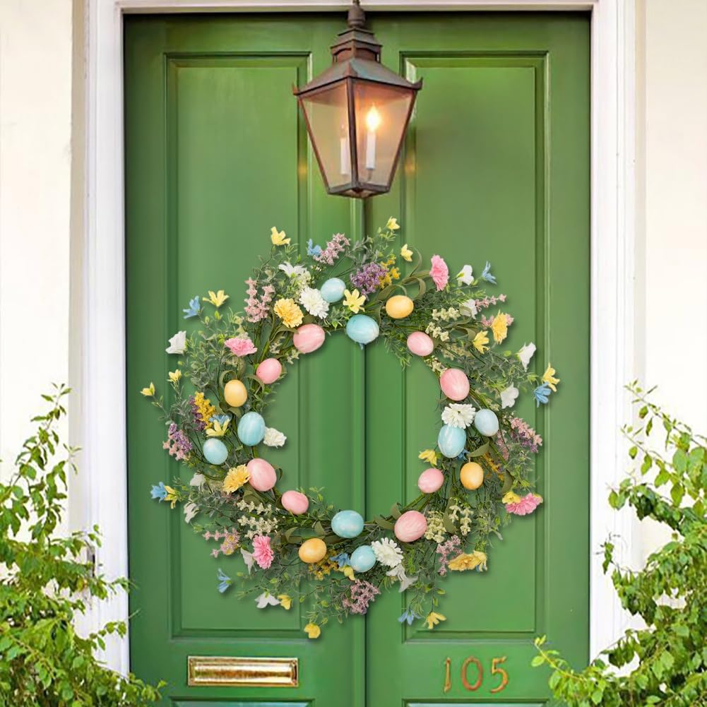 Couronne De Pâques à Fabriquer : Les Meilleures Idées D'une Couronne De Pâques DIY Pour Votre