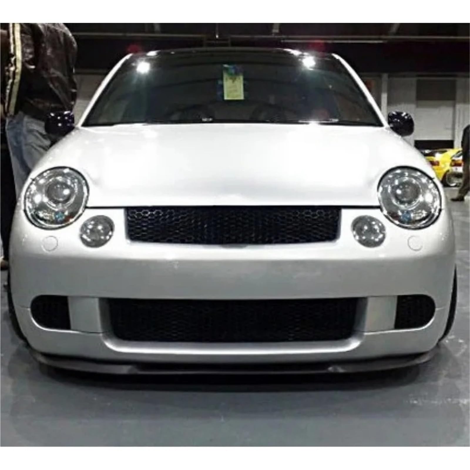 Auto Labbro Spoiler 3 Pezzi Spoiler Anteriore Paraurti Labbro Body Kit Tuning Sportivo Protettivo Per VW Lupo