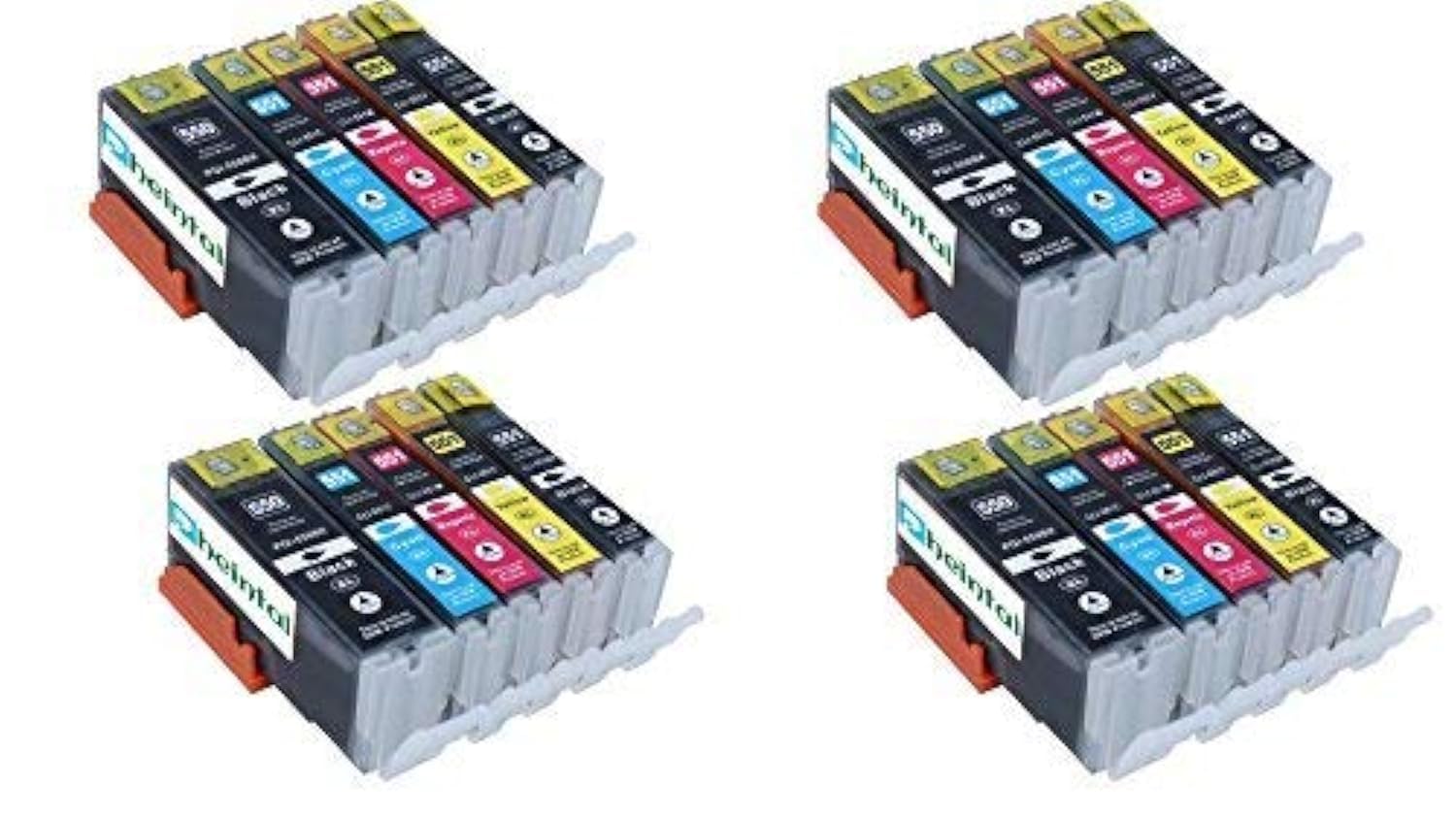 LOSMANN 12er-Pack Druckerpatronen – Kompatibel Mit Canon PGI-550 CLI-551 Für Pixma MX725, MG5650, IP7250 Uvm.