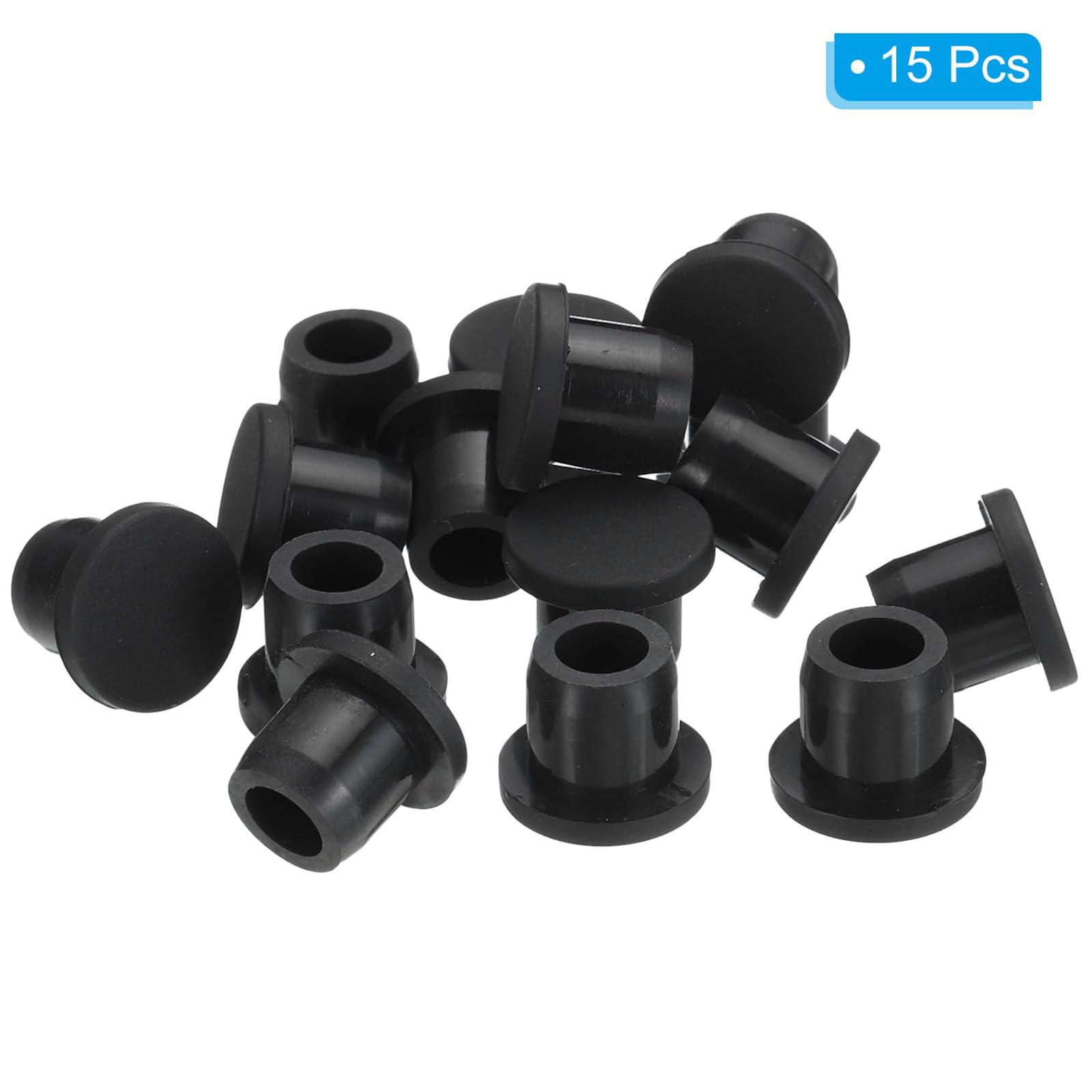 TA-VIGOR 15Pcs Silicone Hole Plugs, 11mm Diameter Hole Stoppers - Image 3