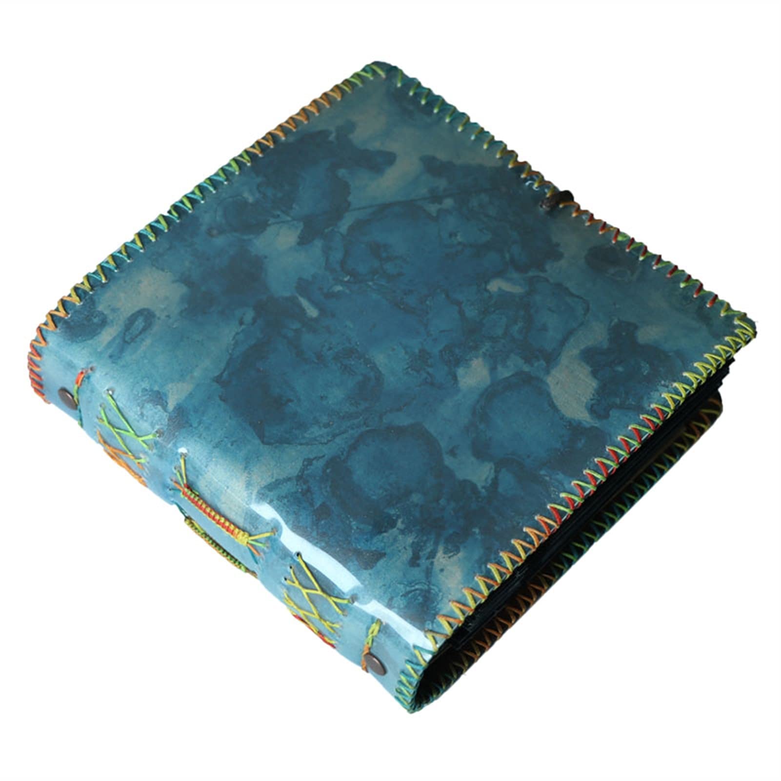 HASMI Fotoalbum Handgemachtes Kreativität Fotoalbum Leder Fotoalbum Dicke Abdeckung Einsatz Tasche Große Kapazität Familie Hochzeitsjubiläumsalben Fotobuch