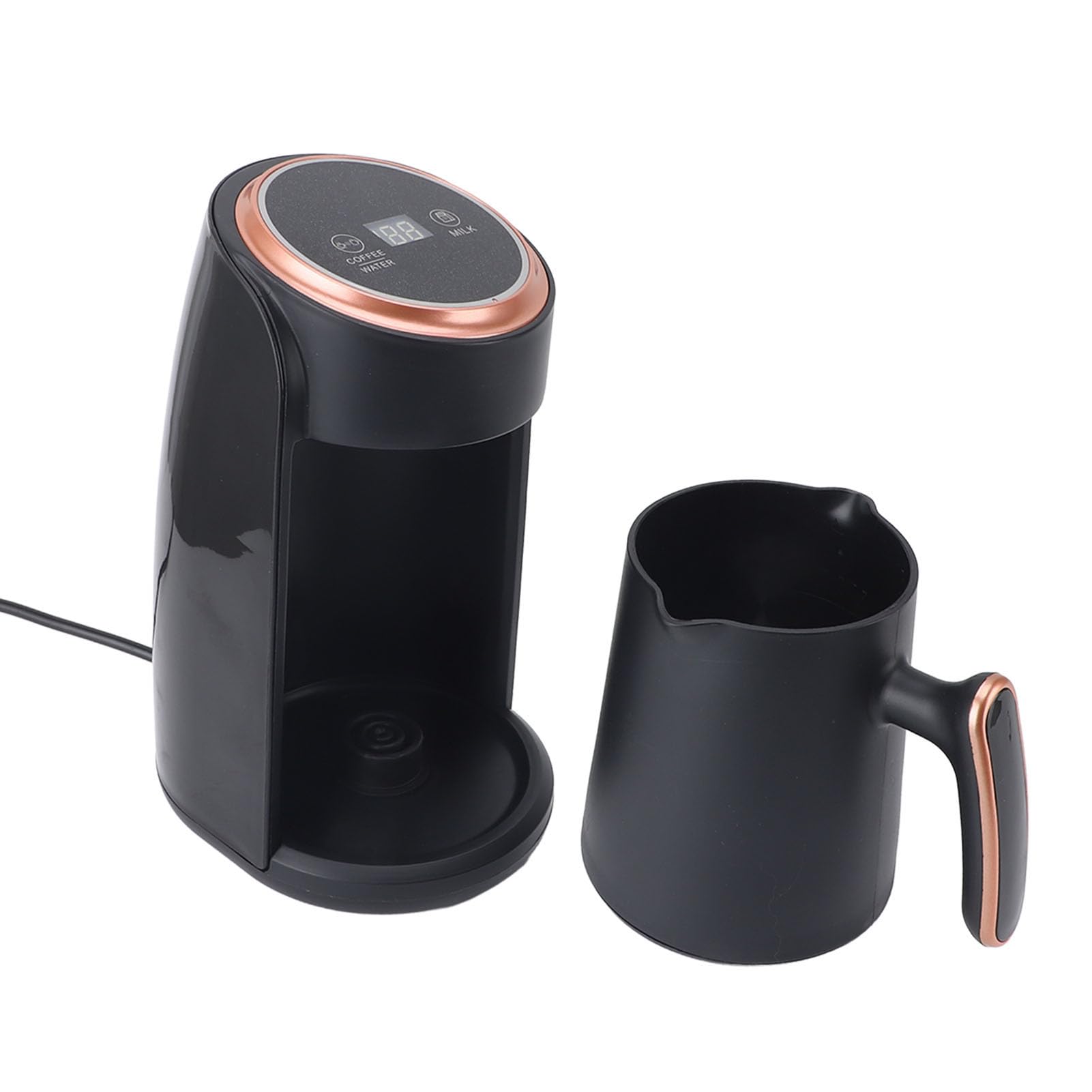 Türkische Kaffeemaschine, 300 Ml 600W Professionell Effizientes Schneller Heizung Automatische Türkische Kaffeemaschine, Automatische Kaffeemaschine für Heimreisebüro