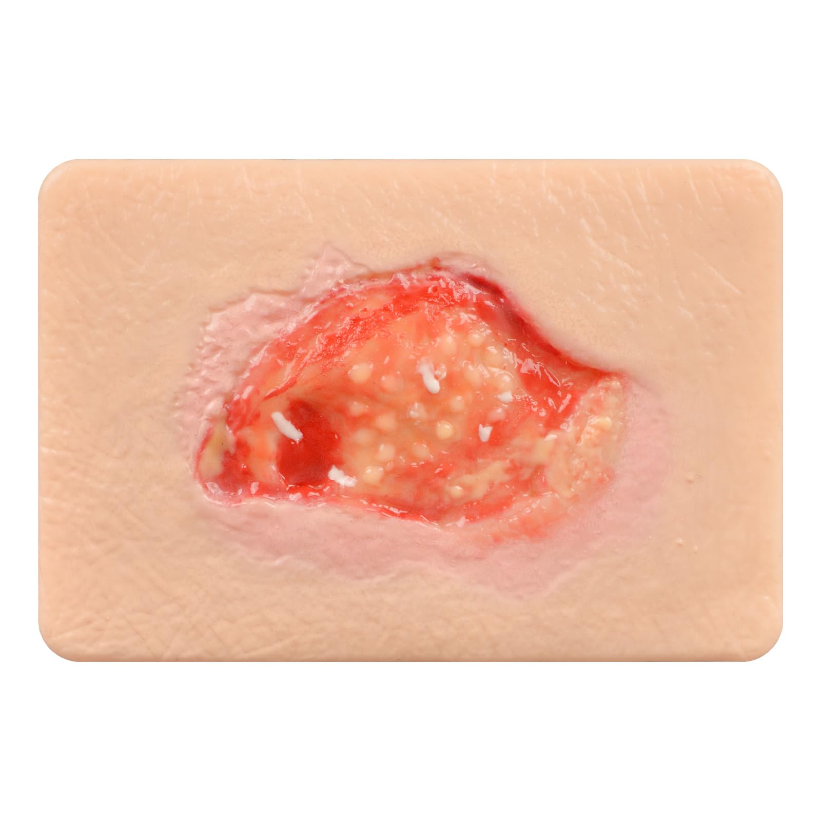 MedEduQuest Wound Packing Trainer, Unhealthy Granulation Wound Simulation Models for Medical Education, Wound Care Demonstrations Tool