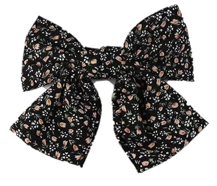 2 Layer Polko Dot Knot Knotted BowKnot Soft Hair Clips Solid Grosgrain Ribbon Hair Bows Tie for Girls Hair Accessories Hair Clips Hairpin Elegant Korean Barrettes Gift for Ladies and Women