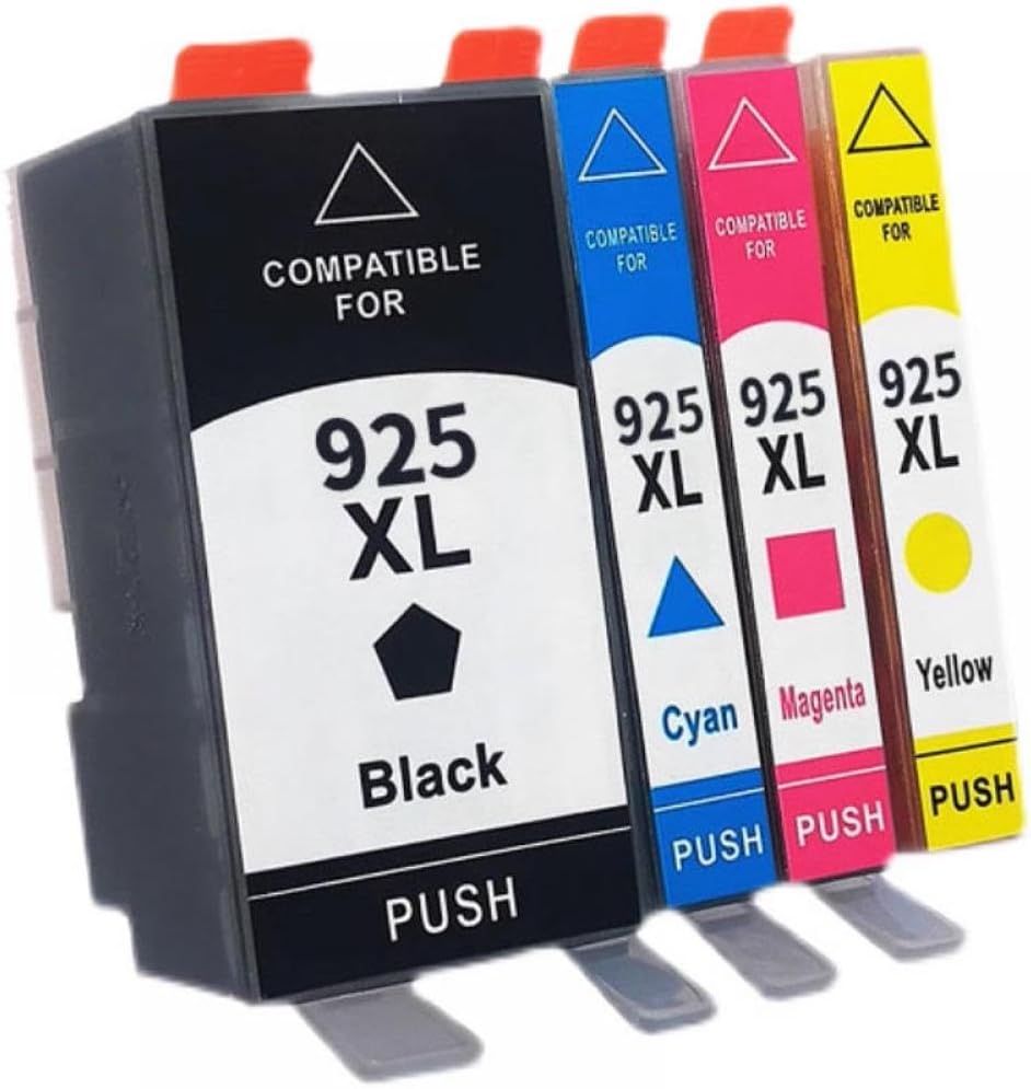OfficeJet Pro 8120 8130 8122プリンターインク用の互換性のある925xlカラーインクカートリッジ(1set