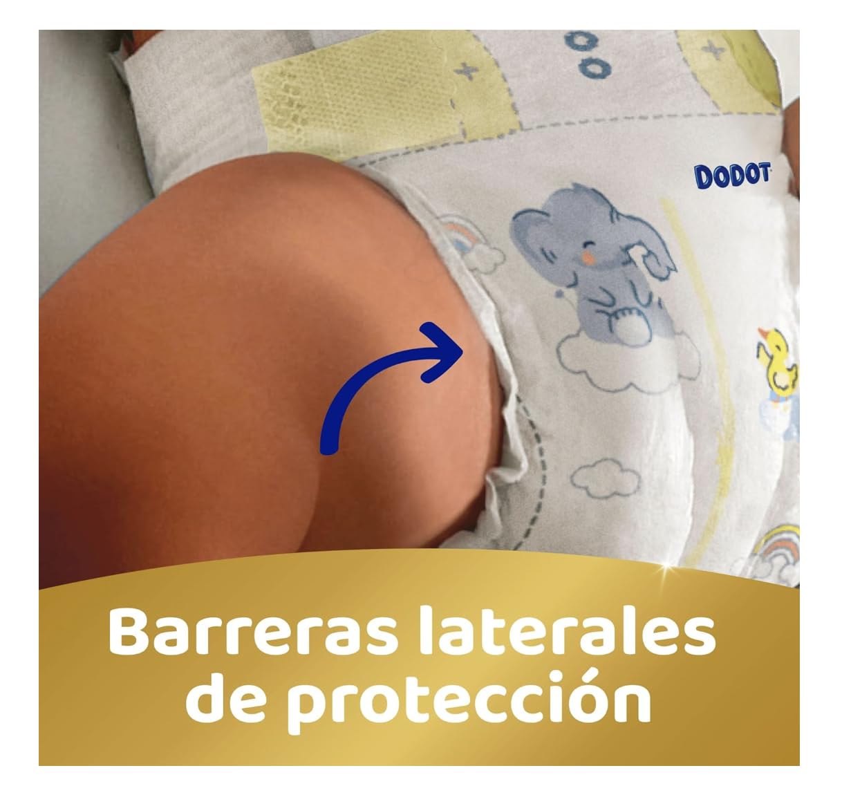 Dodot Sensitive Pañales Talla 4+ Extra Absorción, 10-15 kg, 96 Unidades, Barreras Stop Fugas, 12 Horas de Protección, Materiales Ultra Suaves +regalo 46 toallitas pure aloe vera