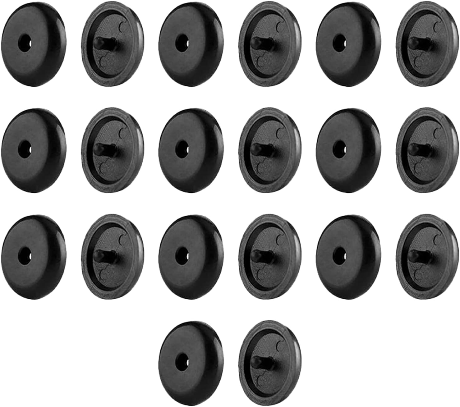 10 Pcs Seat Belt Button Stop,Universal Fit Seatbelt Stopper