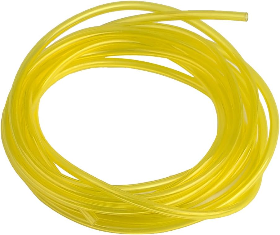 HIPA 10-Feet (3-Meter) Petrol Fuel Line Hose I.D 1/8" x O.D 3/16" Tubing for Small Engines Weedeater Chainsaw Leaf Blower