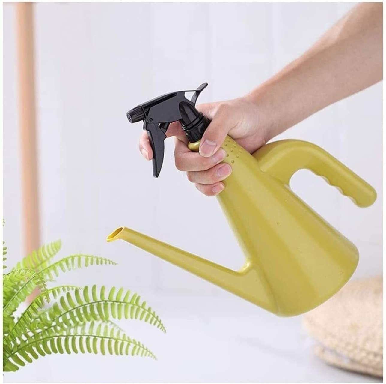 Annaffiatoi Spruzzatore Innaffiatoio Beccuccio Lungo Annaffiatoio Bottiglia Spray A Doppio Scopo Per Piante Da Appartamento Fiori Da Giardino All'aperto Annaffiatoio ( Color : Grün , Size : 26*12*30cm