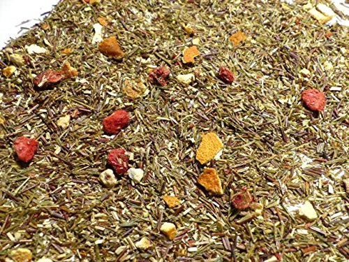Erdbeere Orange Grüner Rooibos Tee Naturideen® 100g