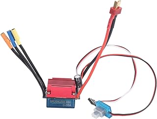 RiToEasysports Brushless ESC,35A Electric Speed Controller Fit for 1/14 1/16 Remote Control Off Roader Model Car Accessories
