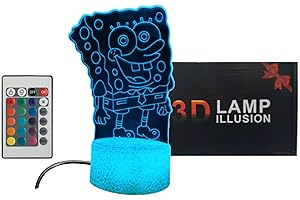 Enchanting Minecraft Night Light: Illuminate Your Gaming Nights with 3D Brilliance