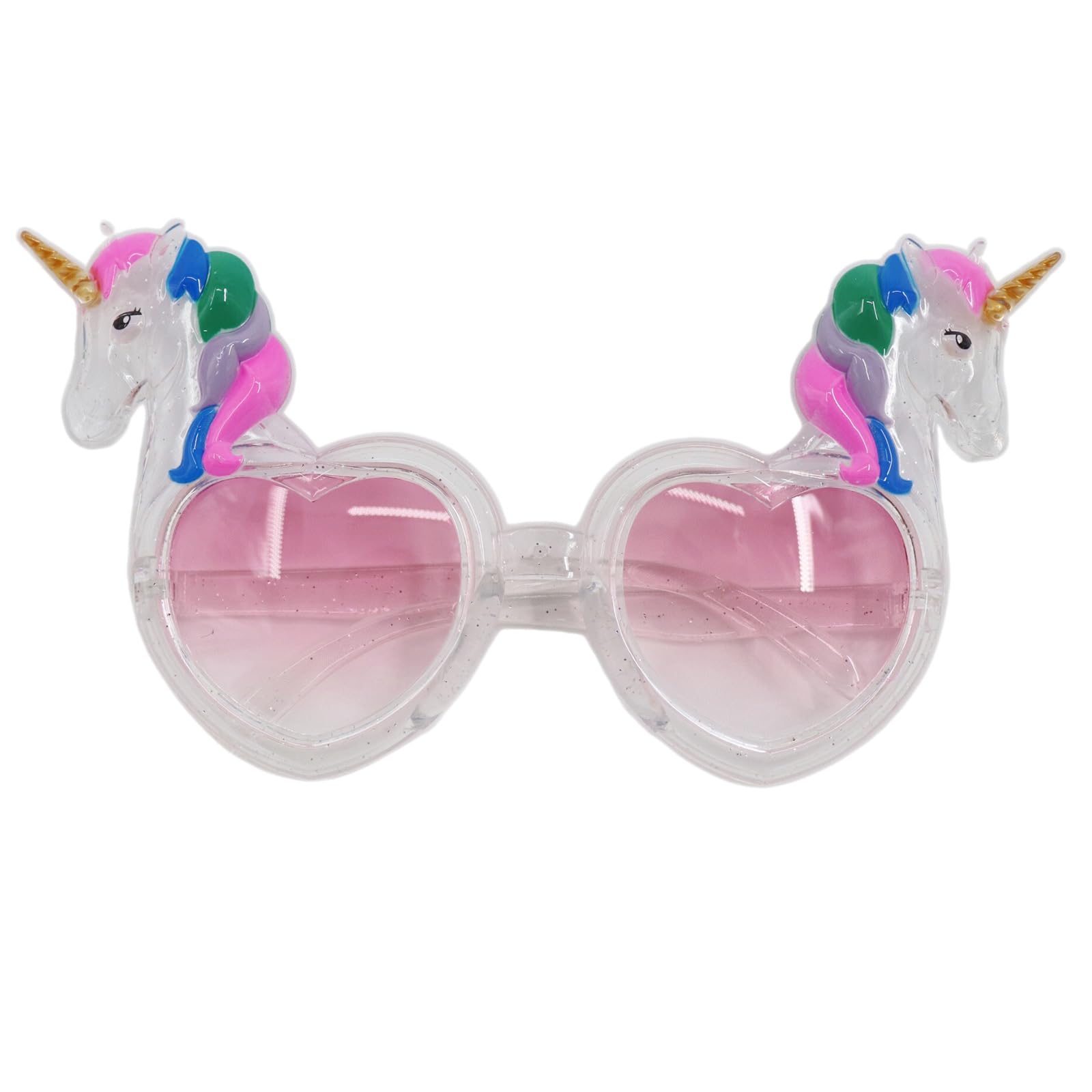 Yeselino Unicorns Heart Sunglasses Unicorns Glasses Unicorns Eyeglasses Funny Novelty Party Glasses Photo Booth Props