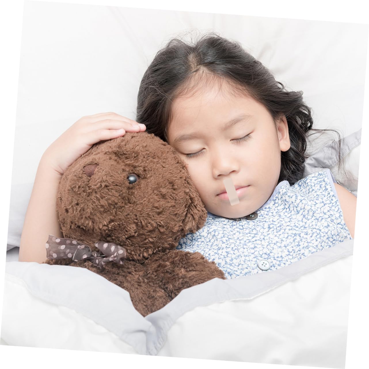 2 Series Parche Para Respirar Por La Boca Pegatina Para Dormir Tira De Dormir Para Pequeños Tira De Respiración Para Dormir Gel De Sílice 2 Paquetes*2