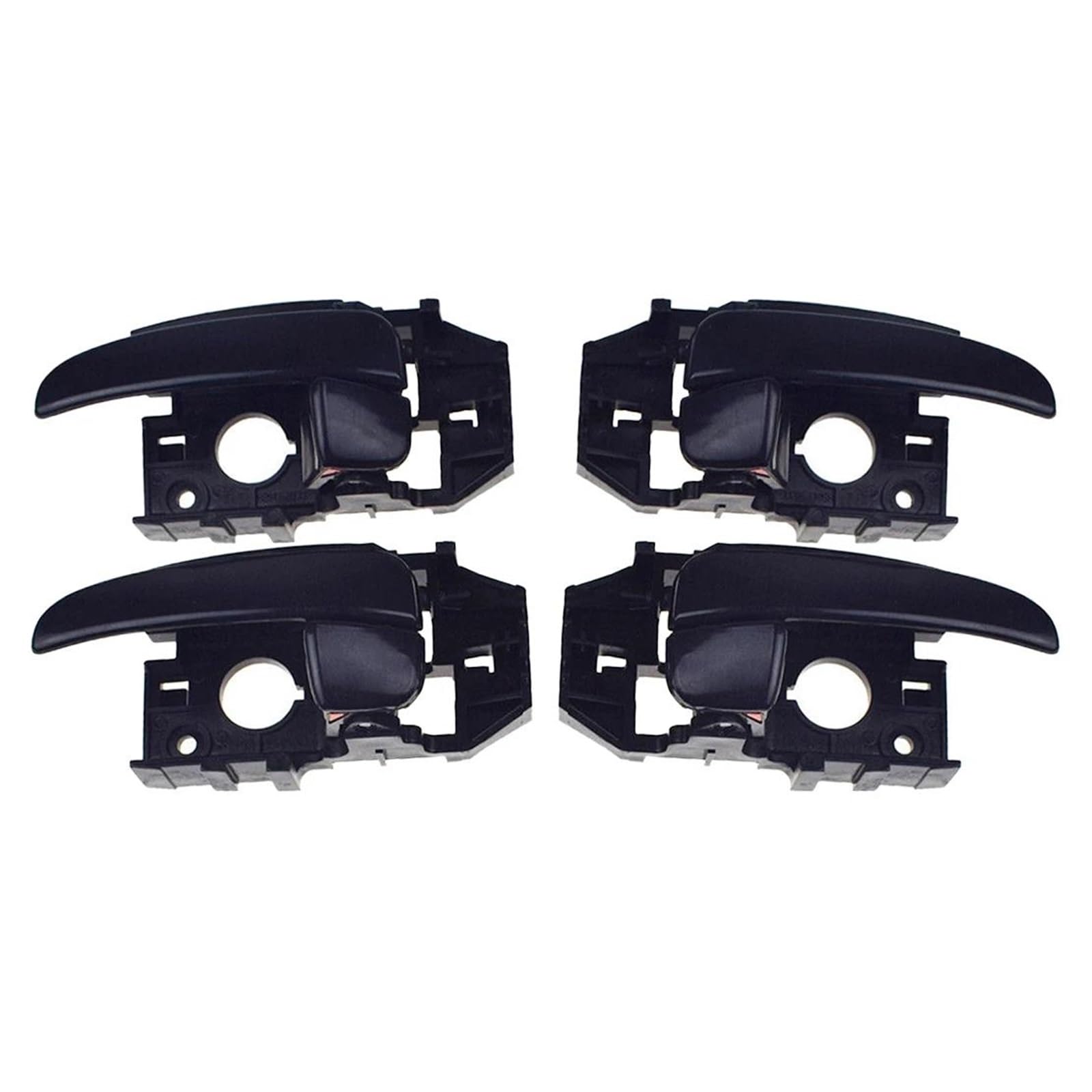 DYDGUTUFB 4 Pieces Left Right Interior Door Handle for Hyundai for Elantra 2001-2006 82610-2D010 82610-2D000 82620-2D000 Interior Door Handle