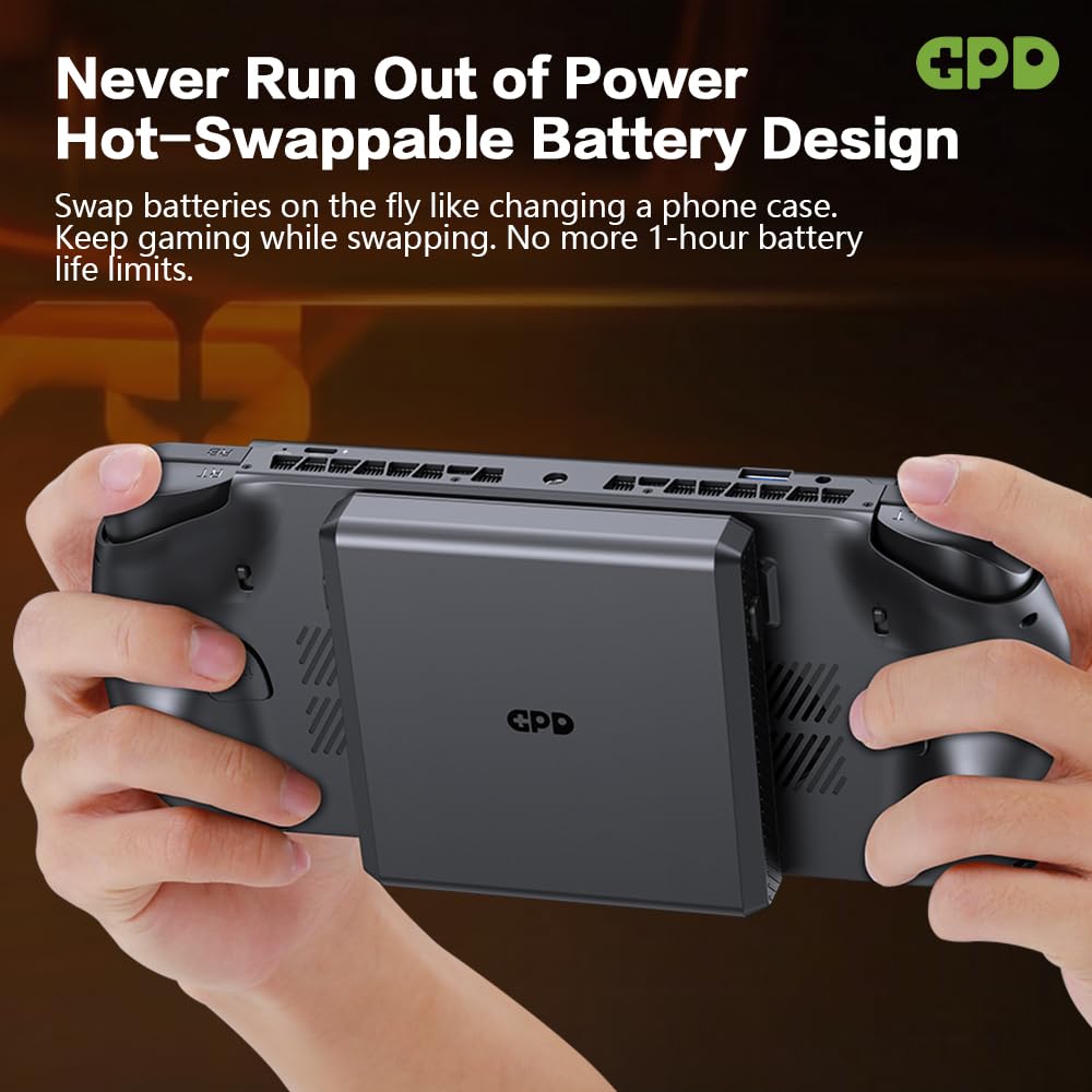 LANRUO GPD Win 5 [AMD AI Max+ 395-32GB+2TB] Display de 7 polegadas