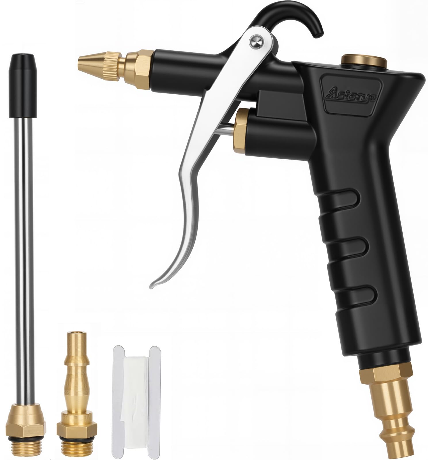 astarye Air Blow Gun,Air Compressor Accessories Nozzle Duster Air Tools Cleaner， Air Tools for Compressor Professional Duster Cleaning Tool