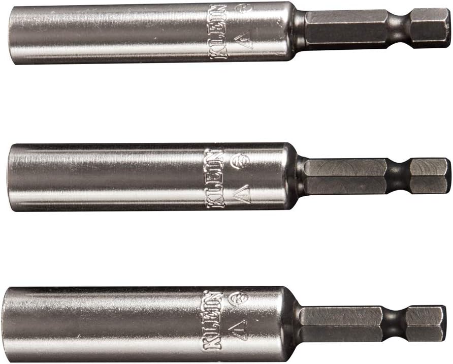 KLEIN TOOLS32759 Power Nut Driver Set, 3-Pack