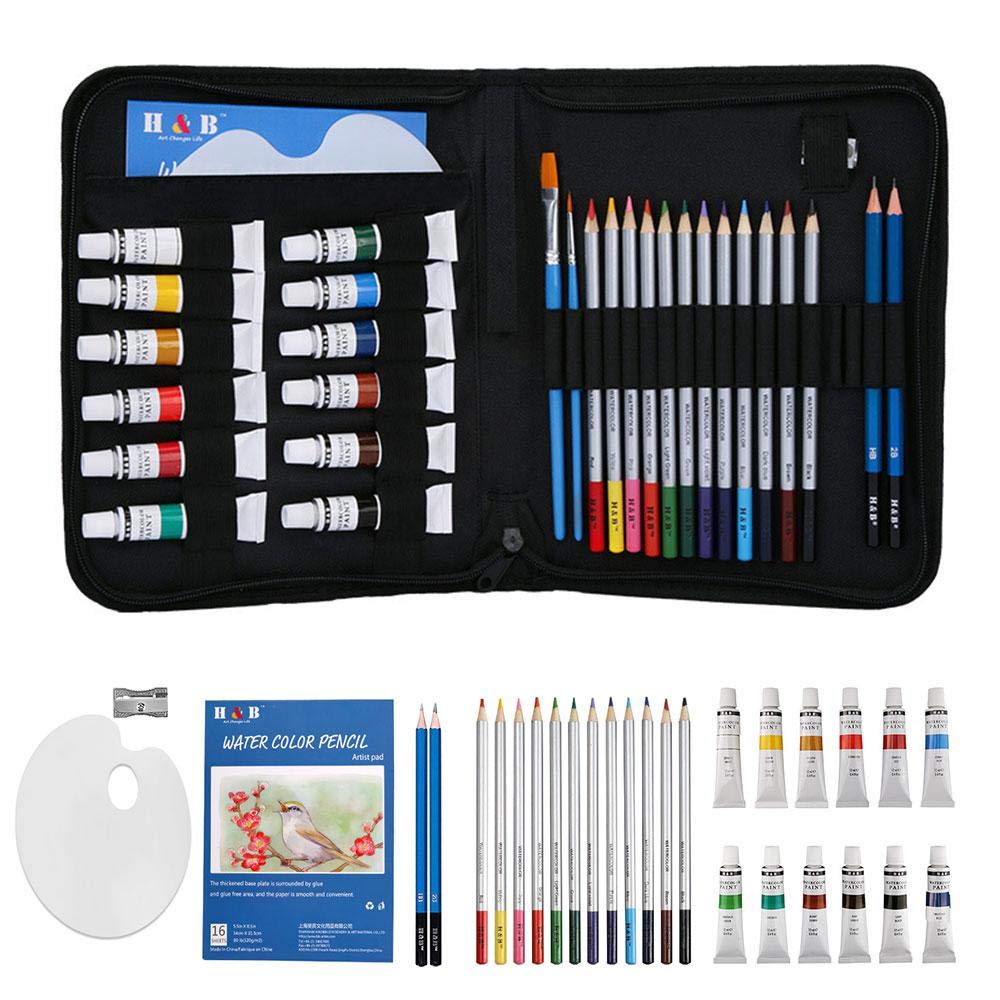 Buy 31pcs Colour Pencil Set,PreSharpened Colouring Pencils In Tin And