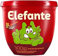 ELEFANTE EXTRATO DE TOMATE POTE 300G