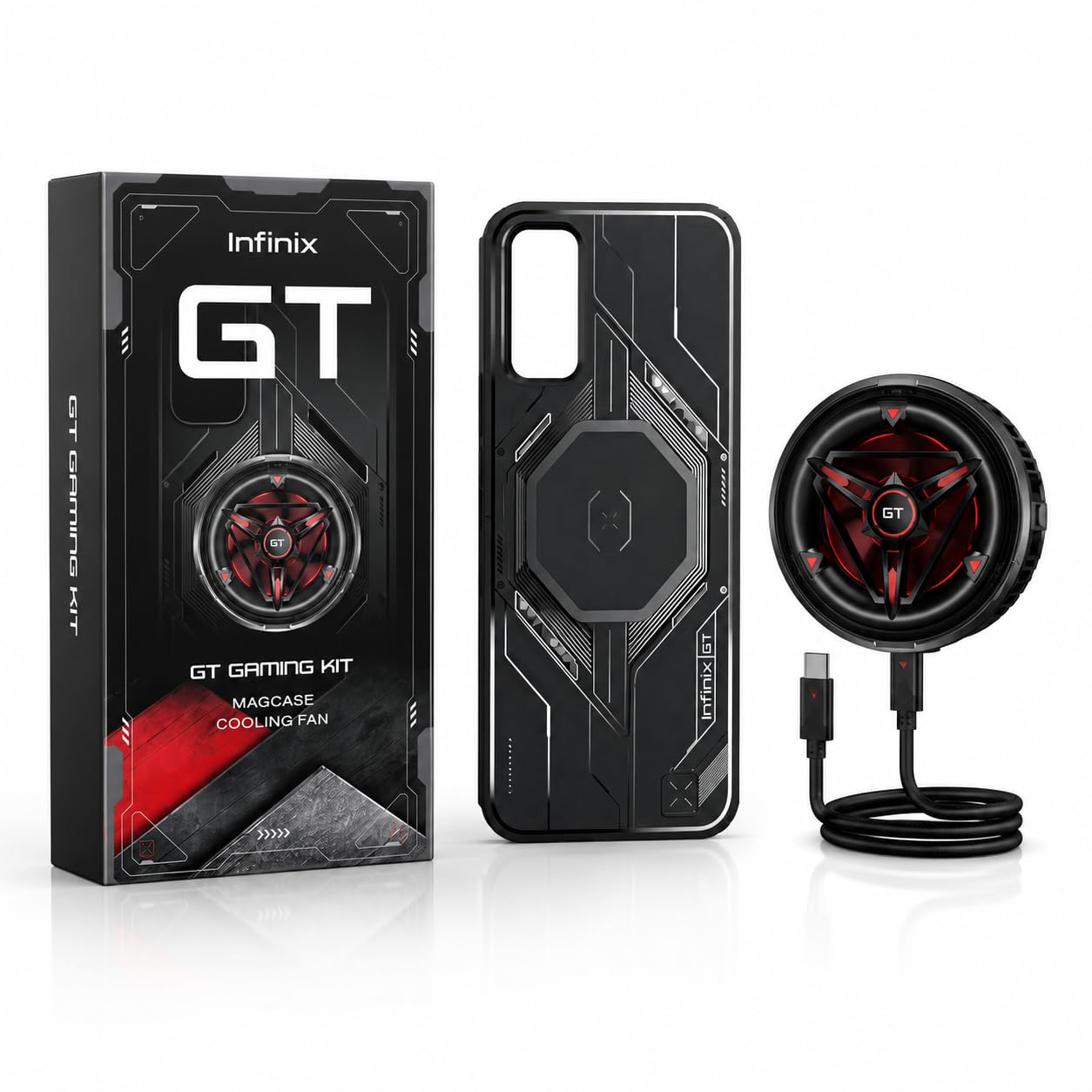 MagCool Pro Magnetic Mobile Cooling Fan | Instant Phone Cooler with RGB LED | Semiconductor Cooling Technology | Magnetic Smartphone Cooler for Gaming, Live Streaming & Heavy Usage | Black-image-33