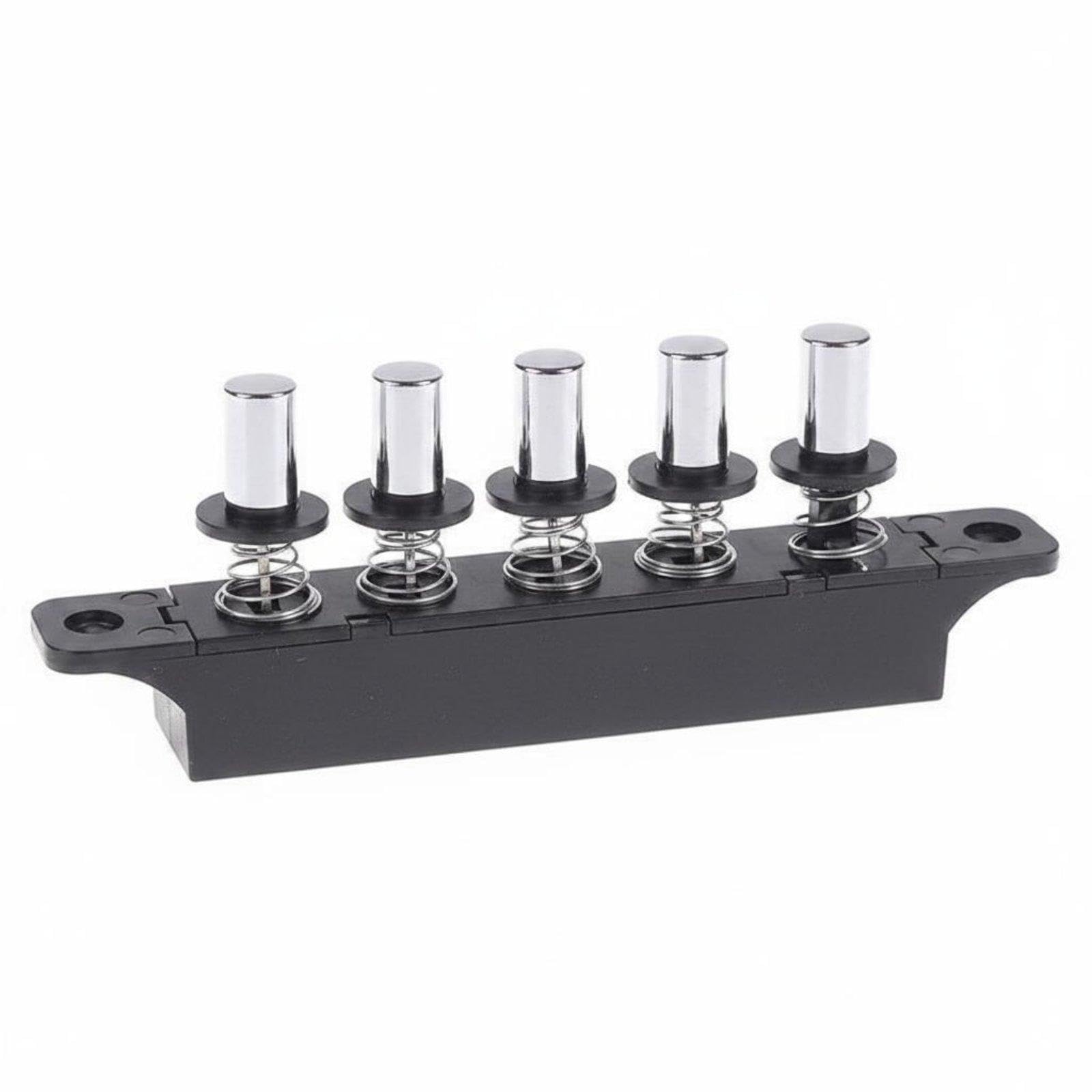 2xFive-Button Switch Module Silver Buttons Linear-Array Push Button Switch-picture-16