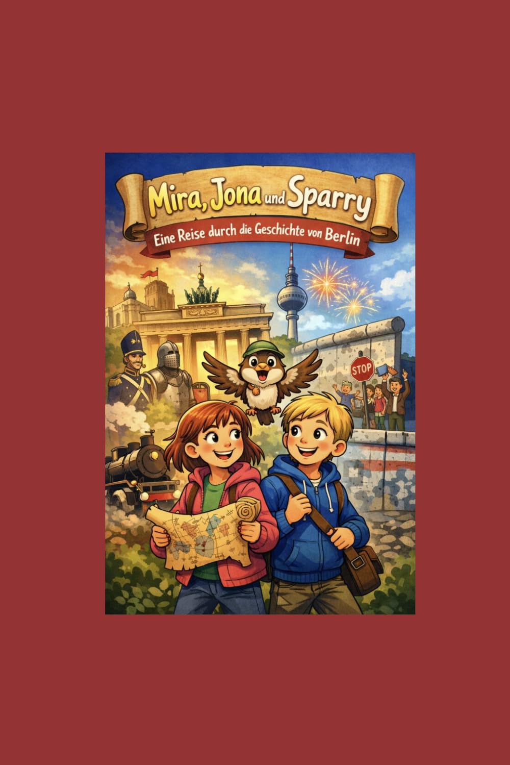 Mira, Jona und Sparry – Eine Reise durch die Geschichte von Berlin