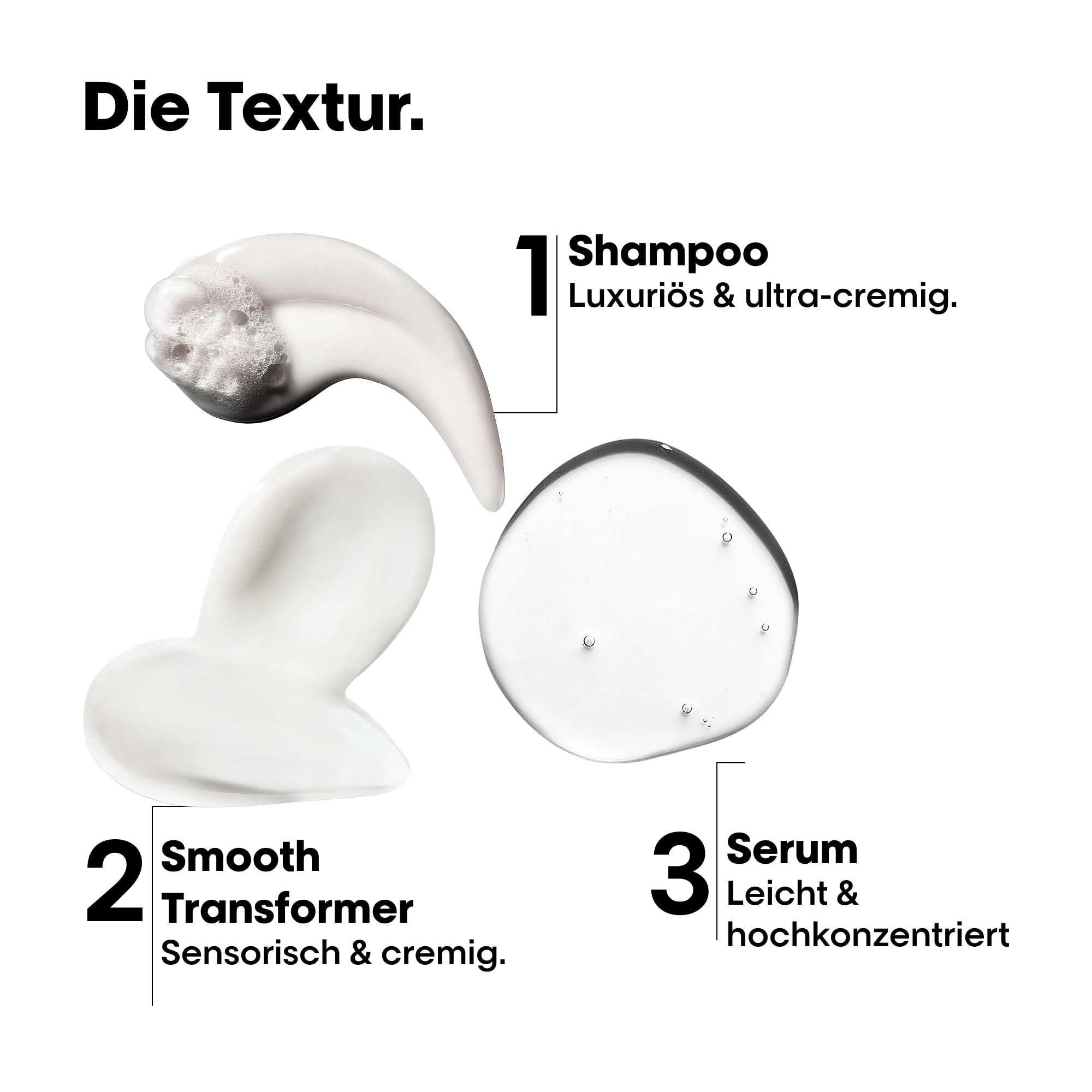 L'Oréal Professionnel Keratin Alpha Sleek Trio Set – Shampoo, Smooth Transformer & Serum gegen Frizz, für maximale Geschmeidigkeit & Glanz – Professionelles Haarpflege-Bundle