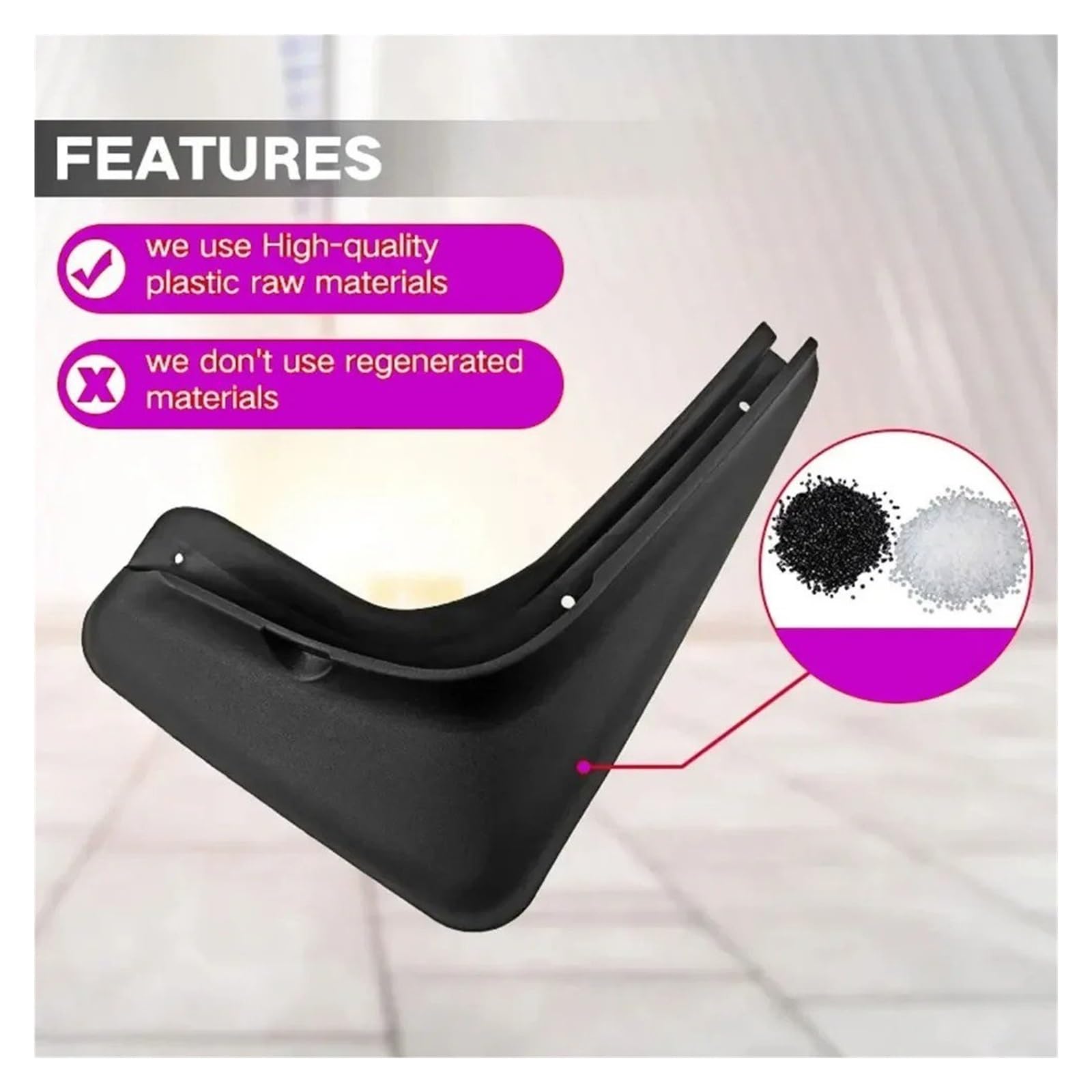 Faldillas para Coche para BMW para Mini para Clubman R55 R56 2010-2022 Guardabarros Accesorios Coche