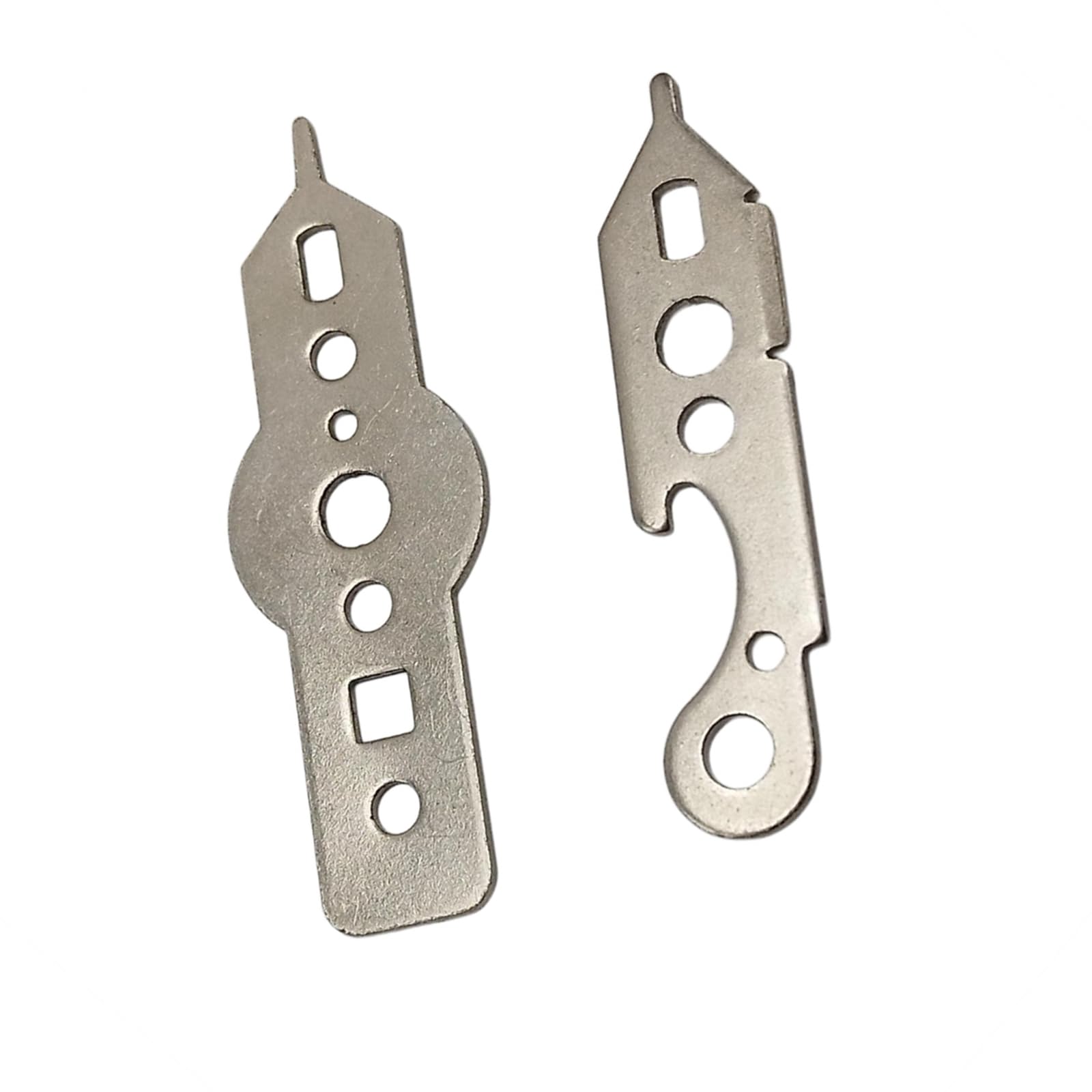 hhfvvda 2-Pack Silver Tone Dart Wrench Tool Kit – Multi-Purpose Accessories for Aluminum Rod & Dart Head Tips, Precision Tighten/Loosen for Professional Dart Maintenance & Repair