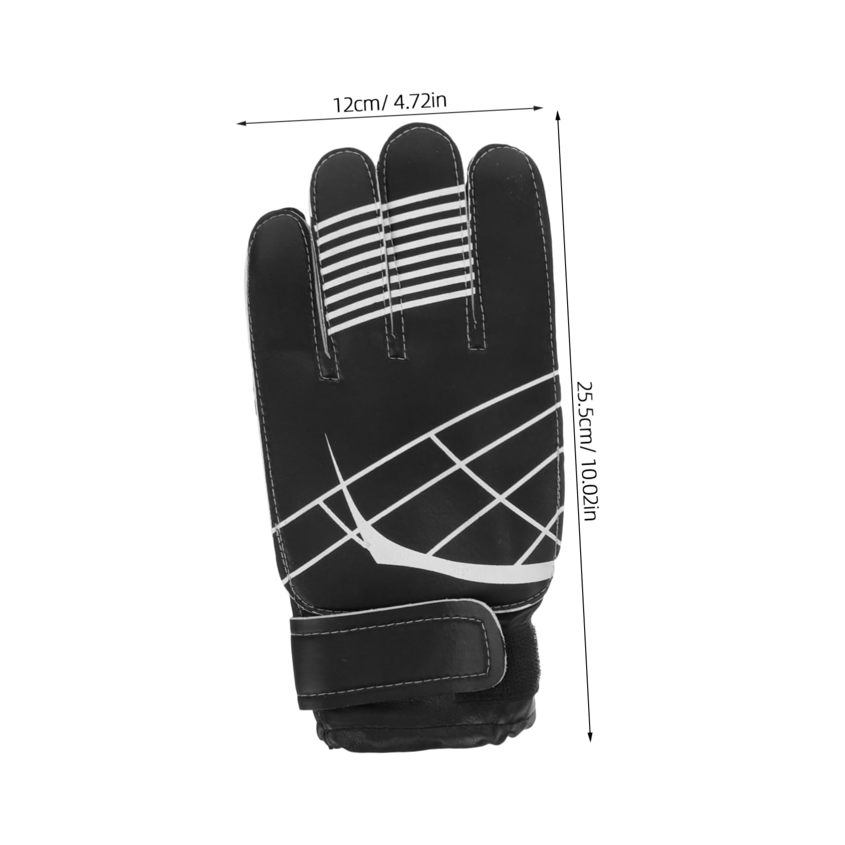 Sosoport 1 Pair Goalkeeper Gloves for Soccer Training and Matches Professional Hand Protectors Durable Grip Design for Optimal Performance